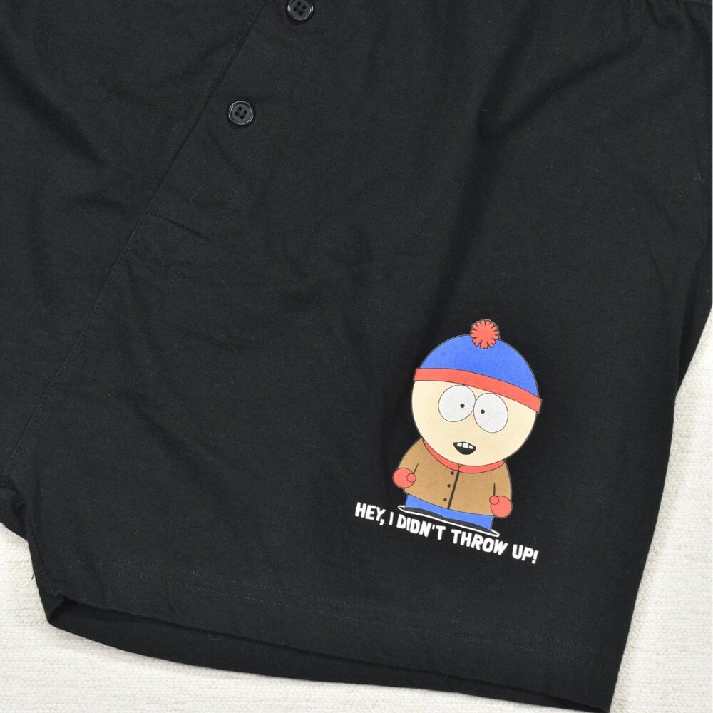VTG 1998 South Park Stan Marsh Boxer Shorts “Hey, I didnt throw up!" Mens Large